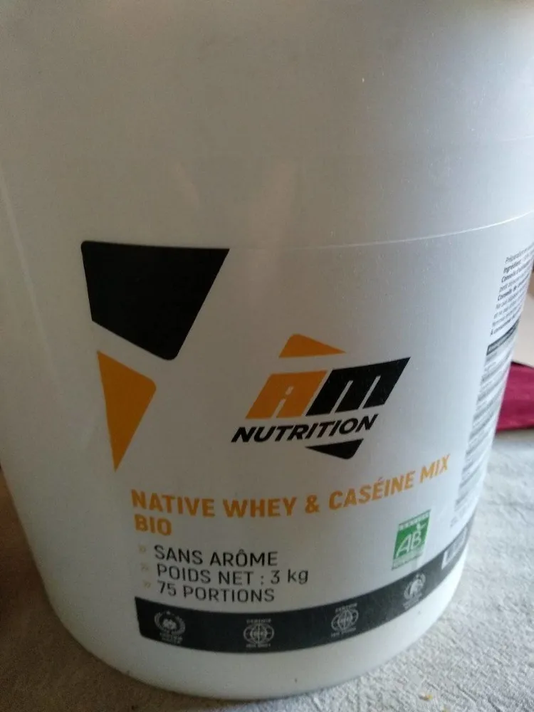 Native whey & caseine mix bio