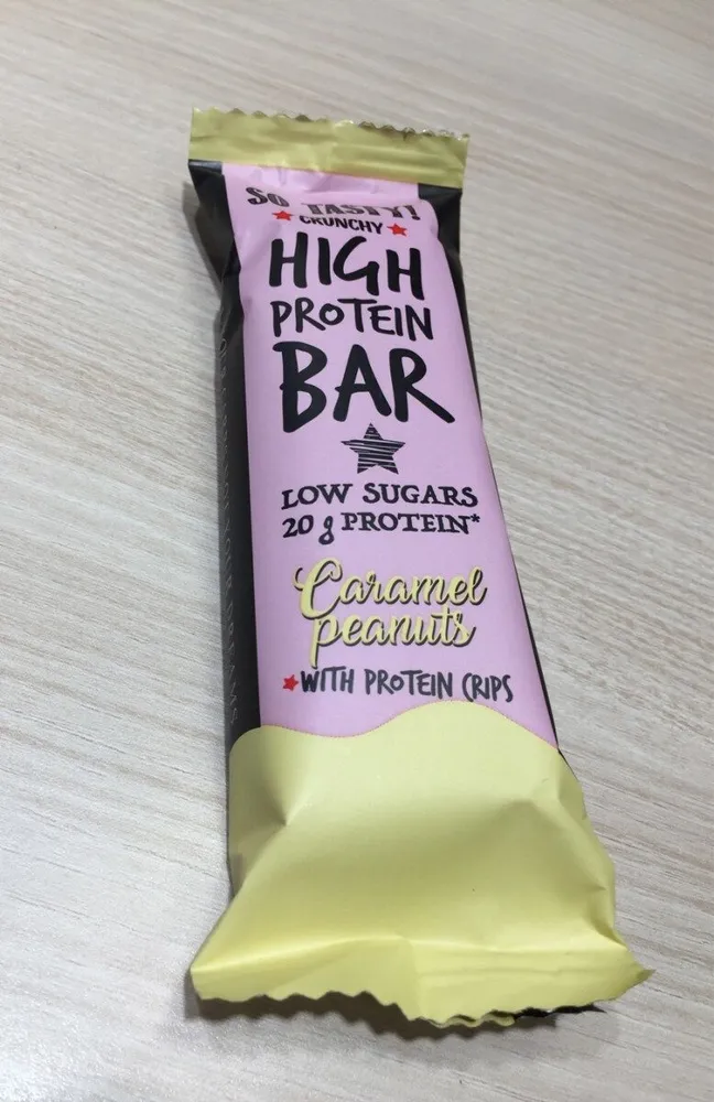 Barre Proteinée "Caramel Peanuts"