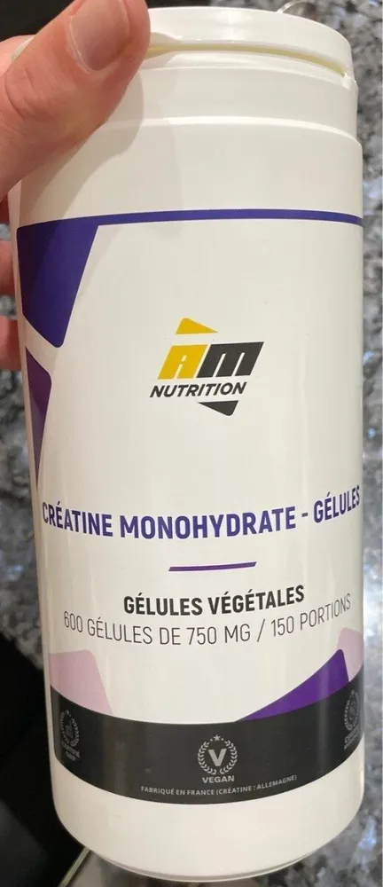Creatine monohydrate gelules - all musculation