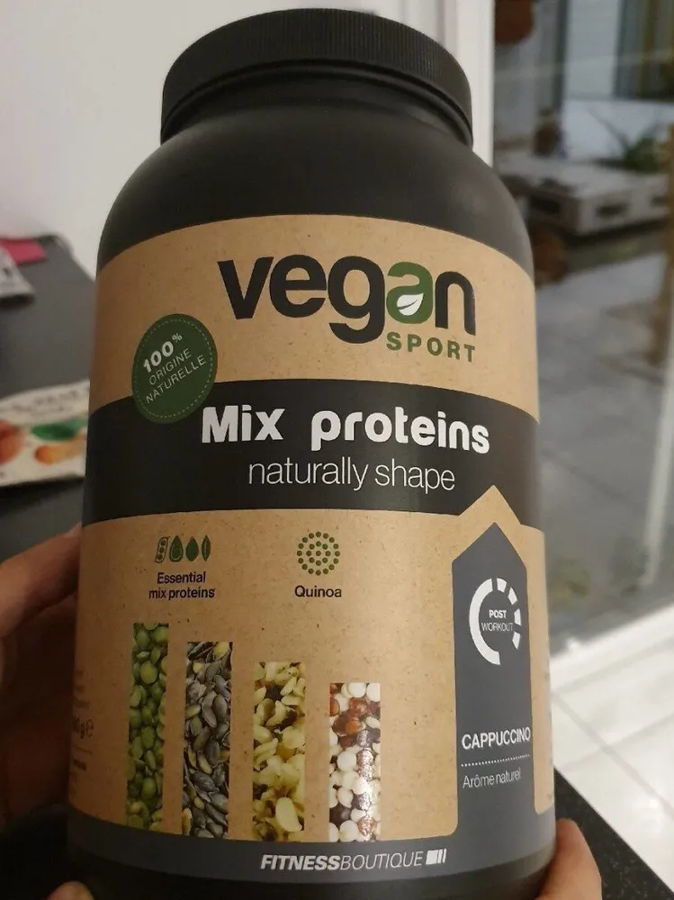 Vegan sport mix proteins