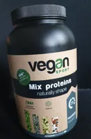Mix proteins naturally shape Vegan Sport