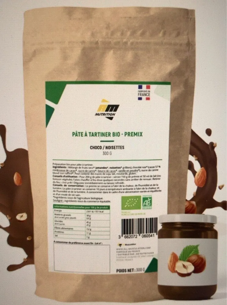 Premix Pâte à Tartiner Bio & équitable