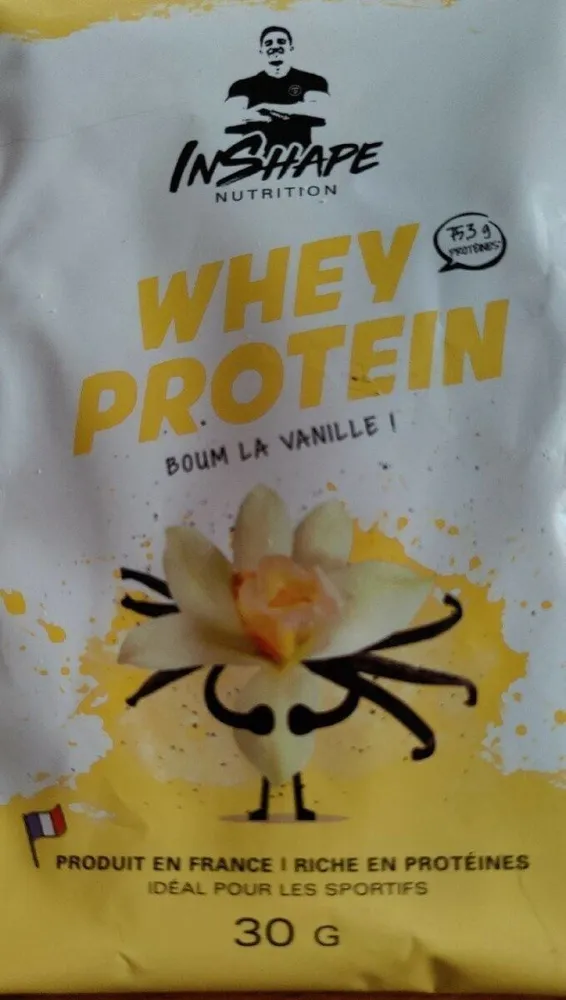 Whey protein vanille
