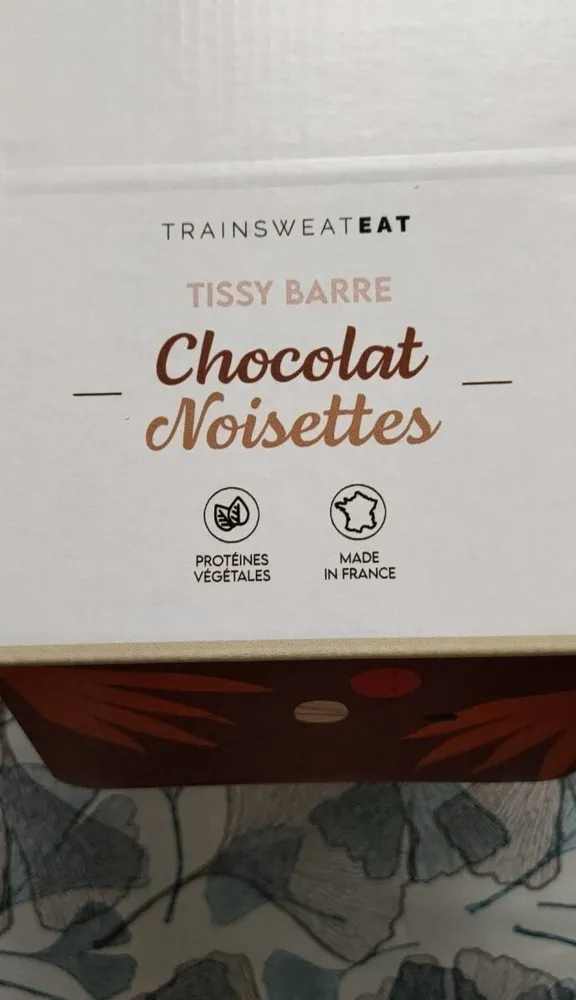 Barre choco noisettes