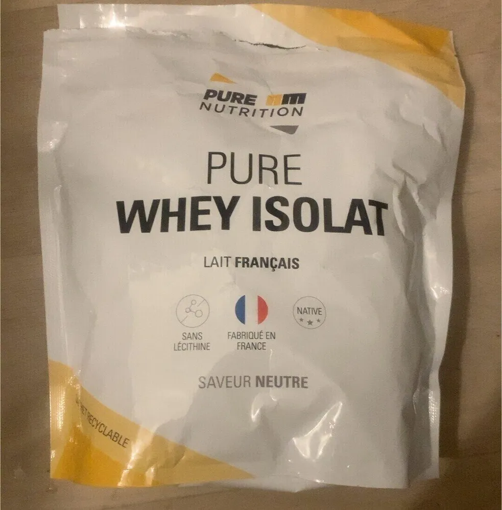 Pure Whey Isolat Saveur neutre