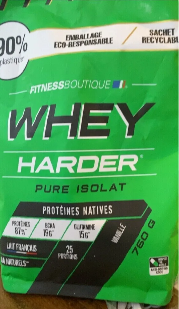 Whey pure isolâtes