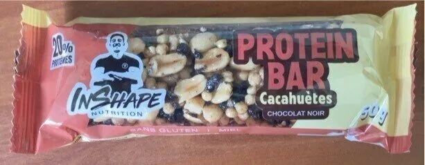 PROTEIN BAR Cacahuetes Chocolat noir