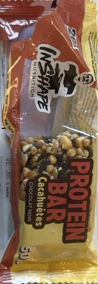 Protein Bar Cacahuètes CHOCOLAT NOIR