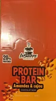 Protein Bar Amande et Cajou, chocolat noir