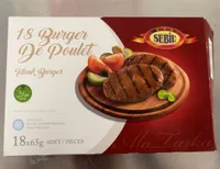 Burger poulet