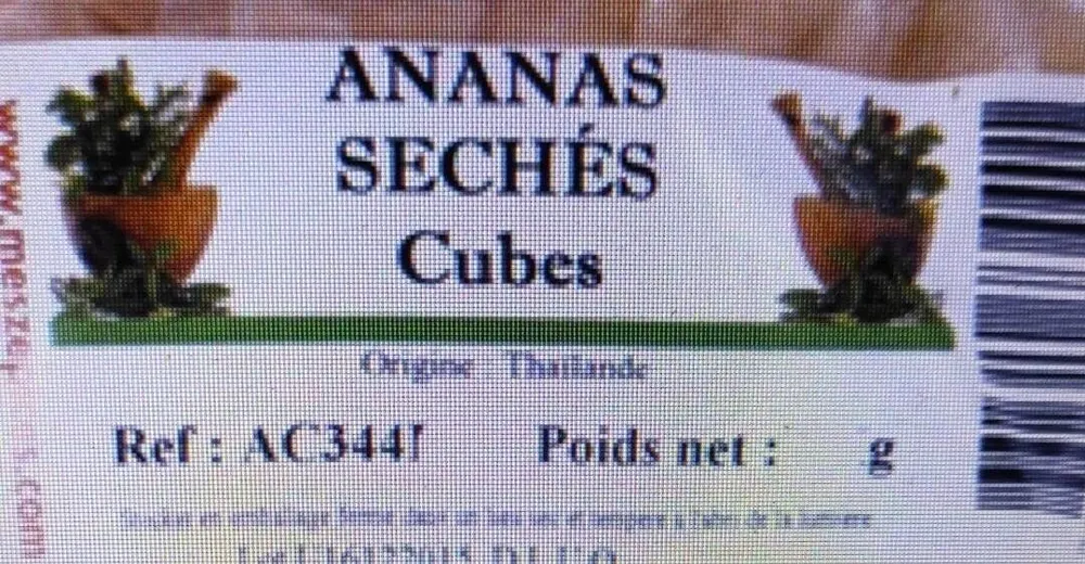 Ananas séché meszepices