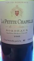 La petite chapelle de Bordeaux 2015