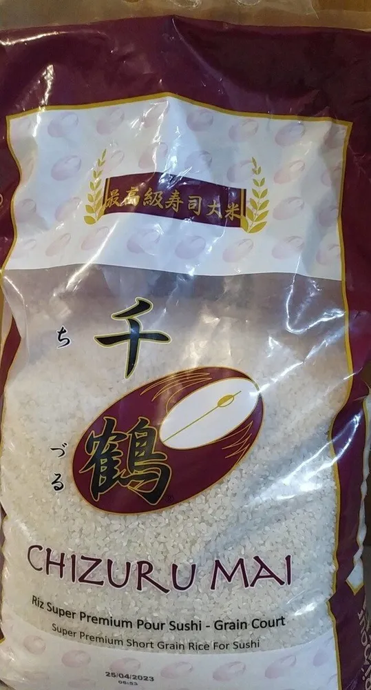 Riz Super Premium pour Sushi - Grain Court