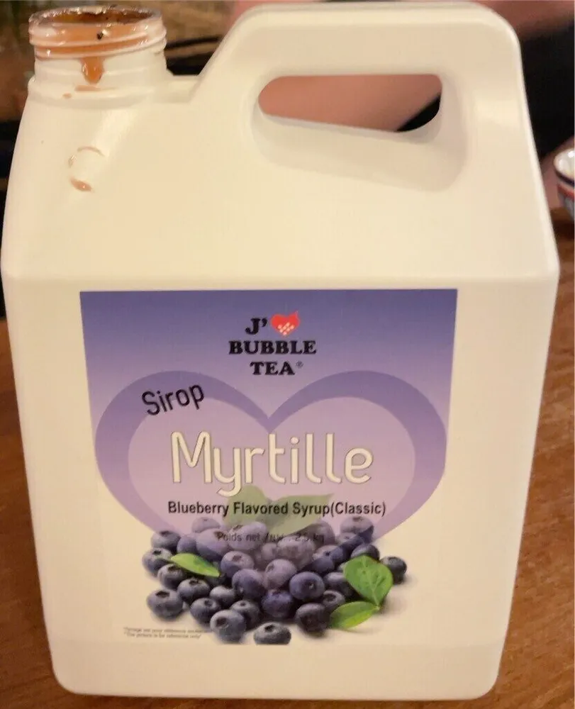 Sirop myrtille