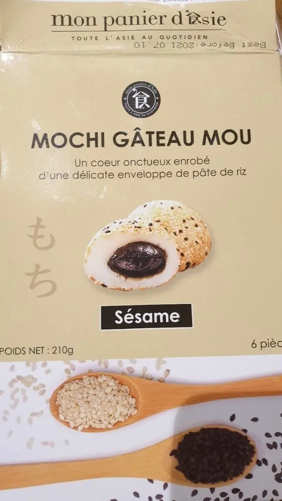 Mochi gâteau mou - Sésame