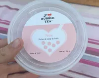 Pêche perle de sirop de fruit