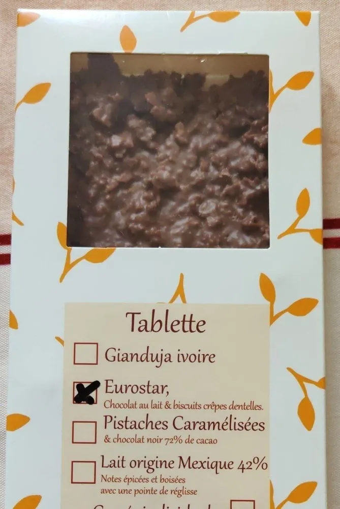 Tablette Eurostar