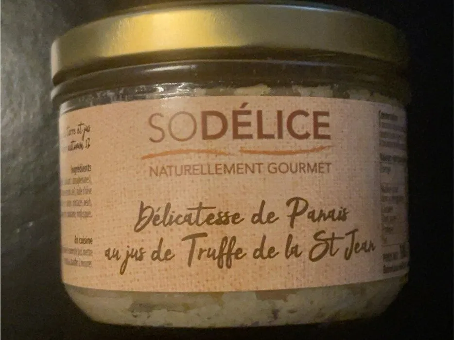 Delicatesse de panais au jus de Truffe de la St Jean