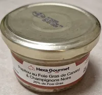 Papitou au foie gras de canard et champignons noirs