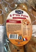 8 ptits pains aux pepites de chocolat