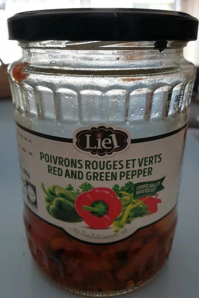 Poivrons rouges et verts