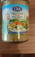 Pot pour bébé légumes verts poulet