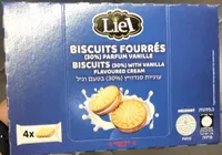 Biscuits Fourrés Vanille