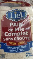 Pain de mie complet sans croute