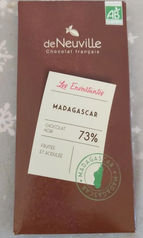 Chocolat noir Madagascar