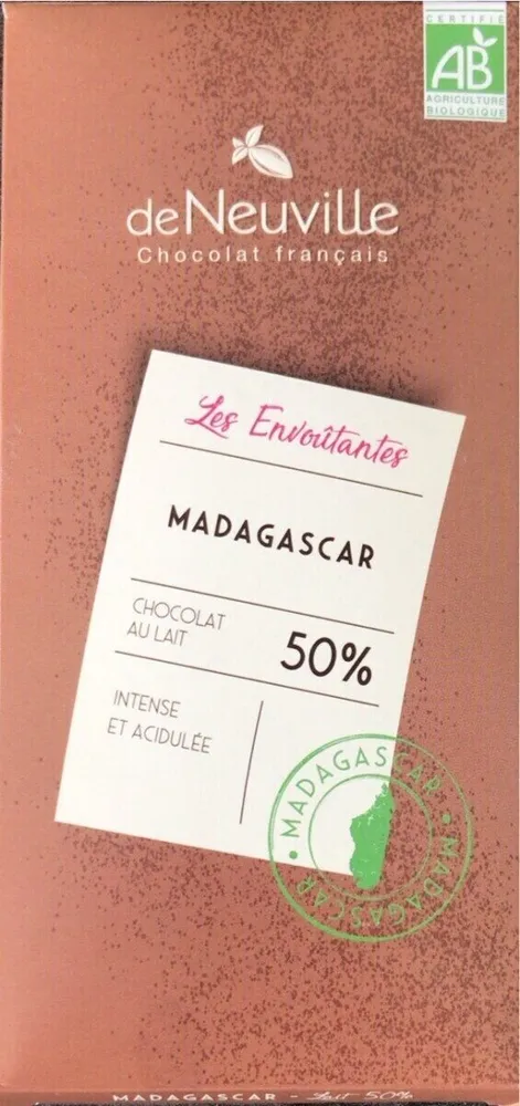 Chocolat 50% madagascar