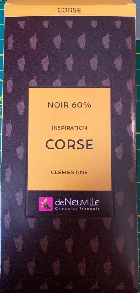 Inspiration Corse Noir 60% Clémentine