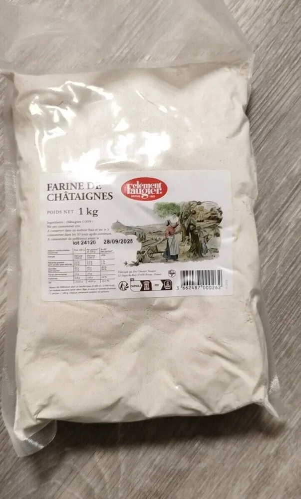 Farine de châtaignes