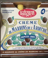 Crème de marron de l'Ardèche gourde x4