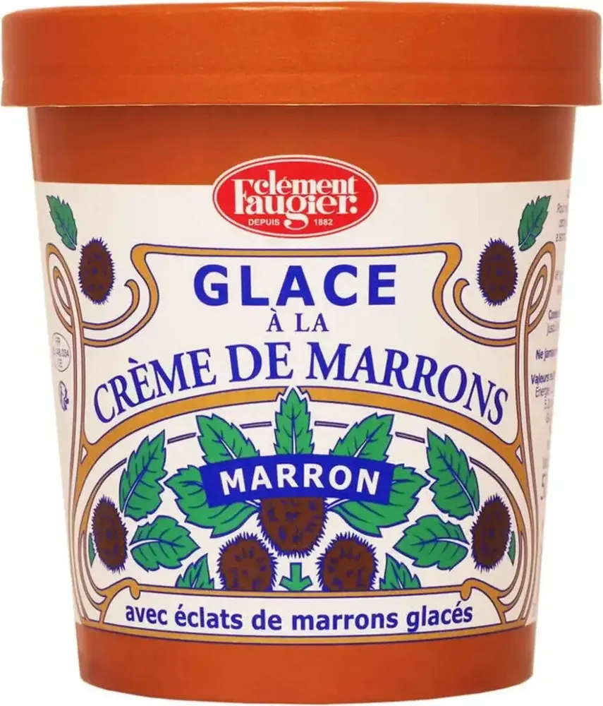 Glace à la crème de marrons