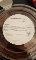 Bol mousse chocolat noire
