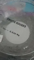Bois fruits rouges décongelé