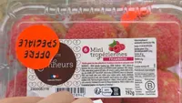 Mini tropéziennes framboise