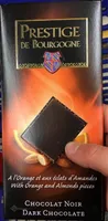 Chocolat noir à l'orange et aux éclats d'amandes