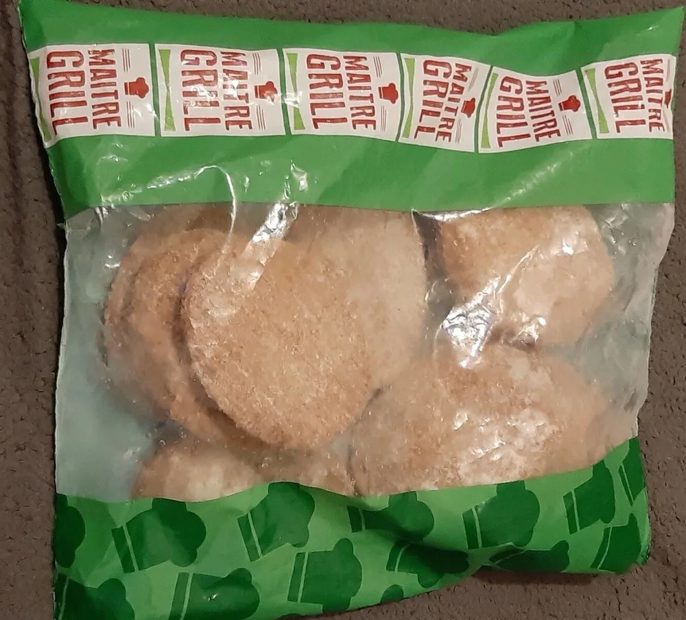 Burger de poulet congelé