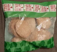 Burger de poulet congelé