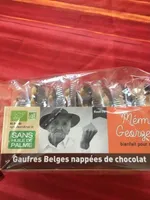 Gaufres Belges Nappées de chocolat