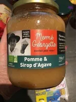 Compote pomme sirop d’agave