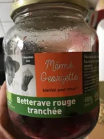 Betteraves rouge tranchee