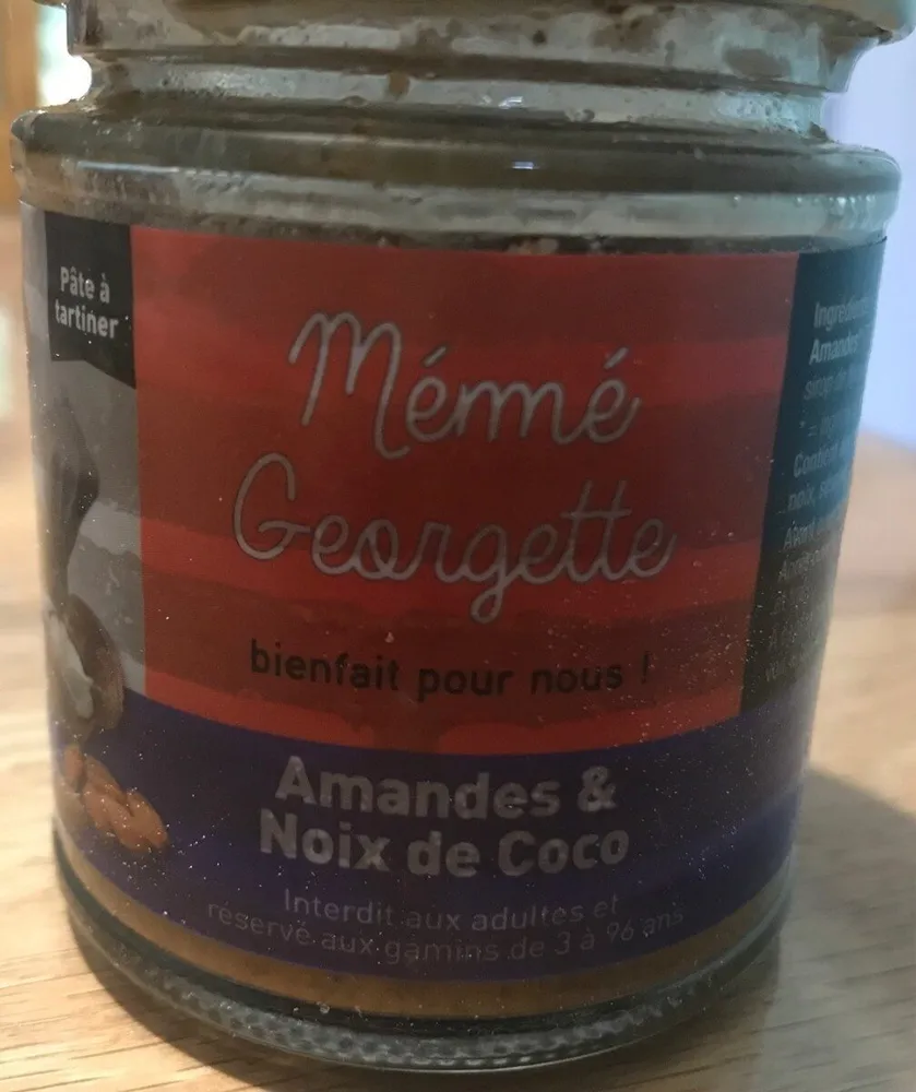 Pâte à tartiner Amandes et Noix de coco