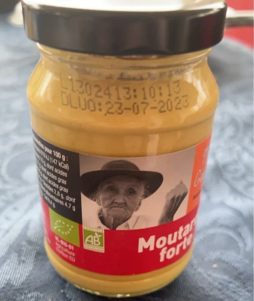 Moutarde forte bio