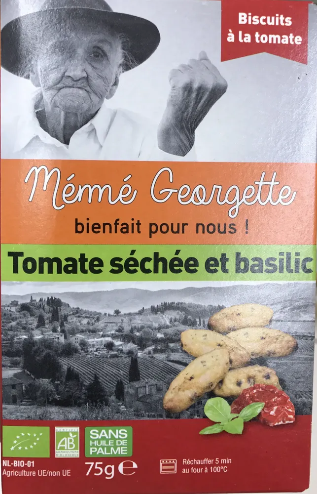 Biscuits à la tomate séchée et basilic