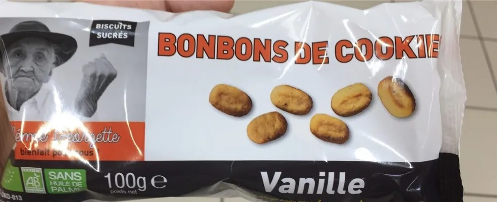 Bonbon de Cookie Vanille
