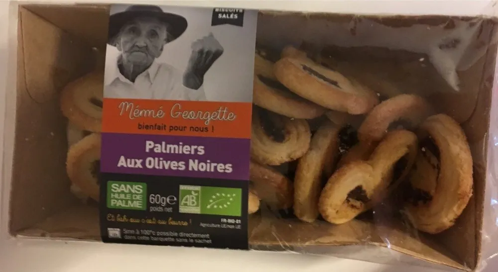 Palmiers aux olives noires