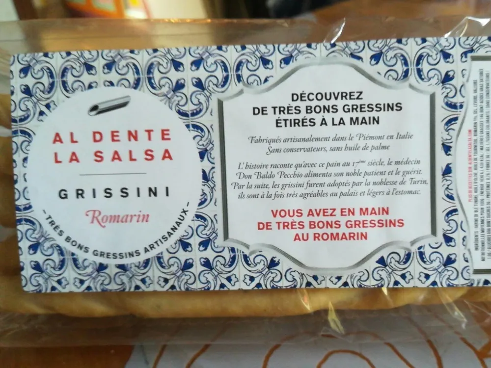 Grissini romarin