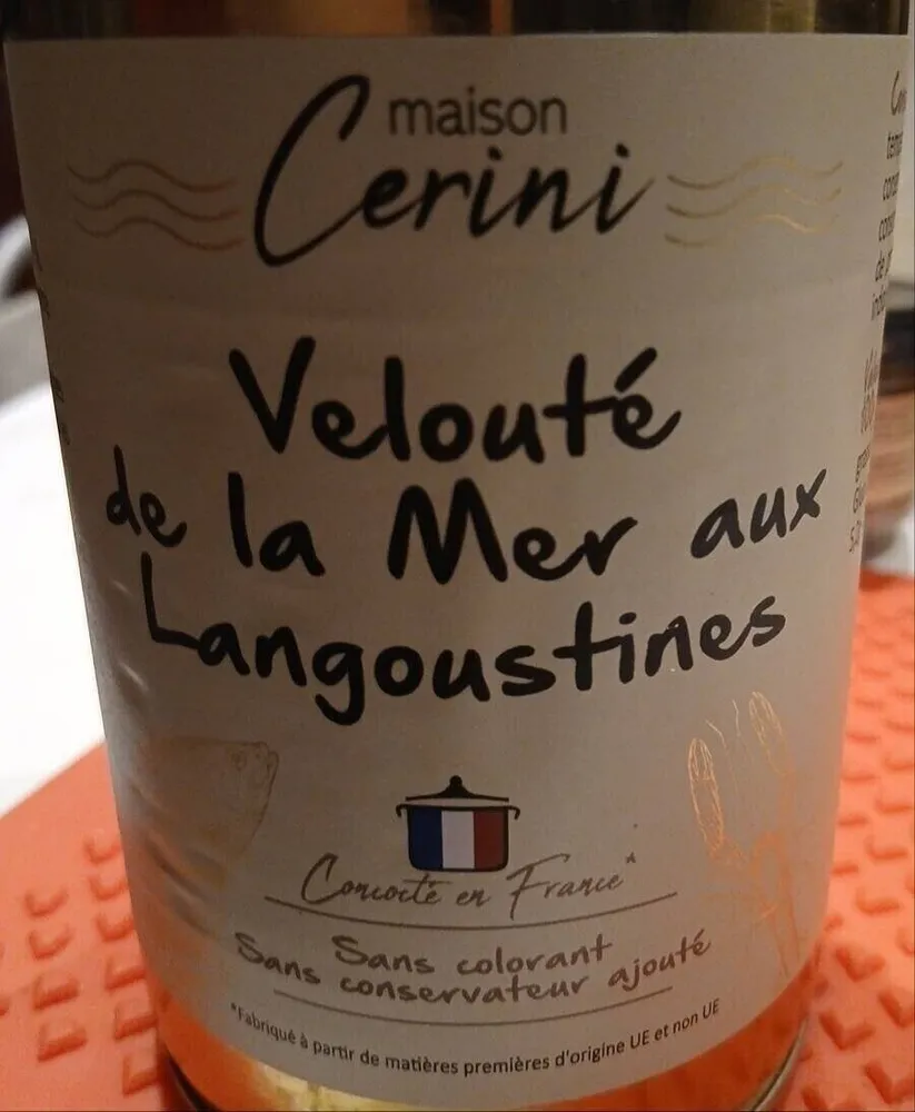 Velouté de la Mer aux Langoustines